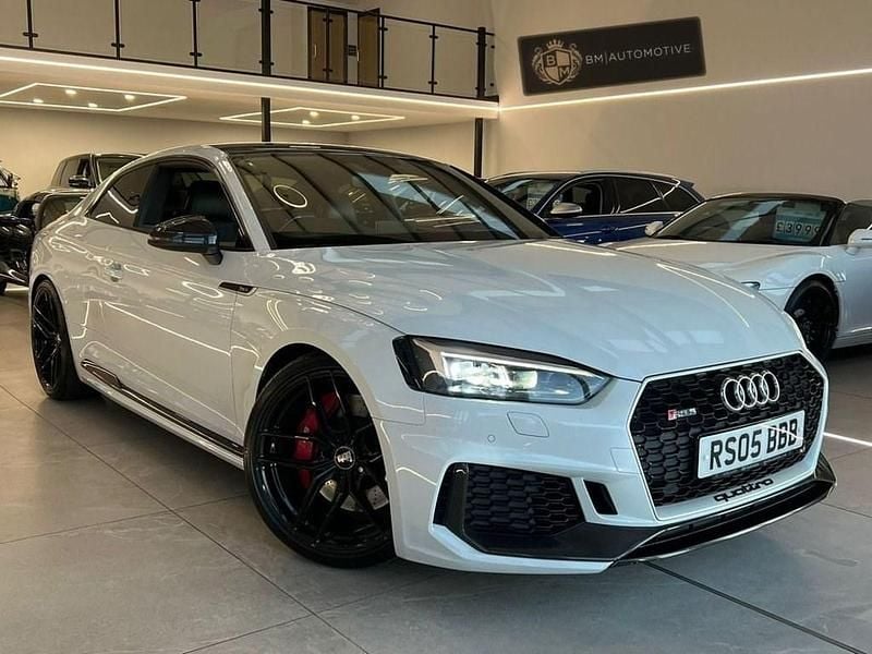 White Used 2018 Audi RS5 Design Coupe | £32,995 (A bit pricey) - Image 1/4