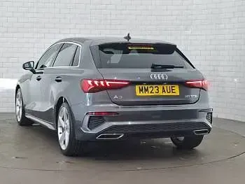 Used Audi A3 S-Line 110 HP (80 kW) 2023 Grey Sedan