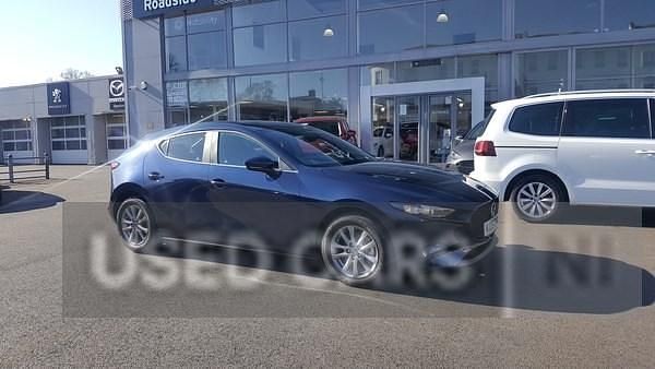 Used Mazda 3 Center-Line 2025 Blue Hatchback