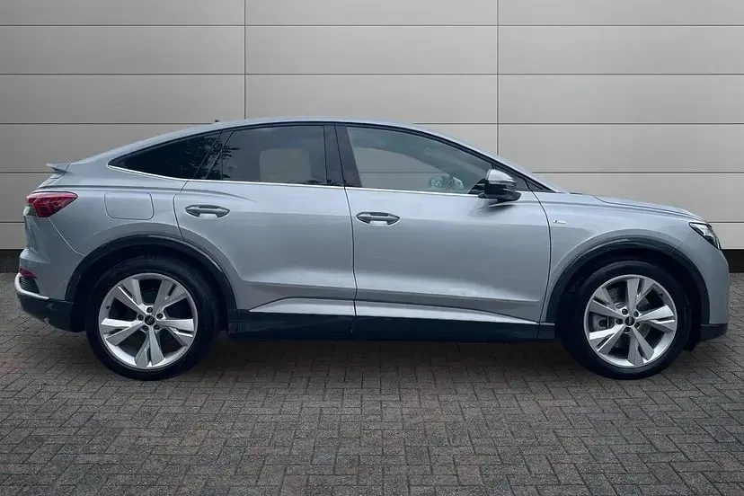 Used Audi Q4 Sportback e-tron S-Line 207 kW (282 HP) 2026 Floret silver SUV