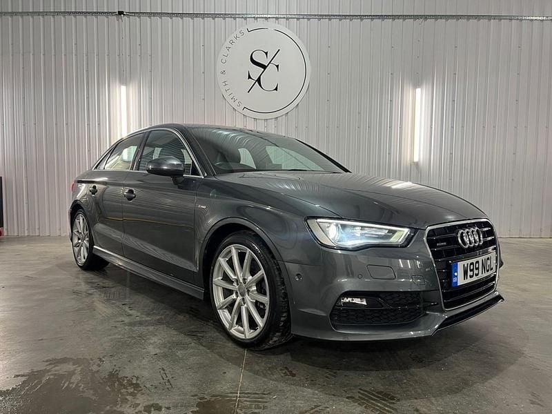 Grey Used 2015 Audi A3 S-Line Sedan | £13,495 (Fair price) - Image 1/4
