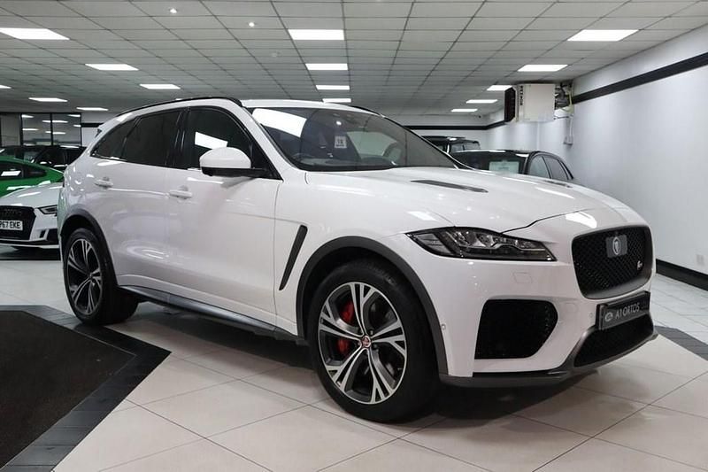 White Used 2021 Jaguar F-Pace SVR SUV | £40,949 (A bit pricey) - Image 1/4