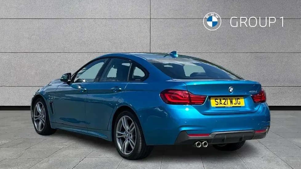 Used BMW 420 Gran Coupé M Sport 181 HP (133 kW) 2021 Blue Coupe