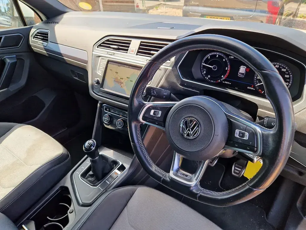 Used VW Tiguan R-line 2017 White SUV