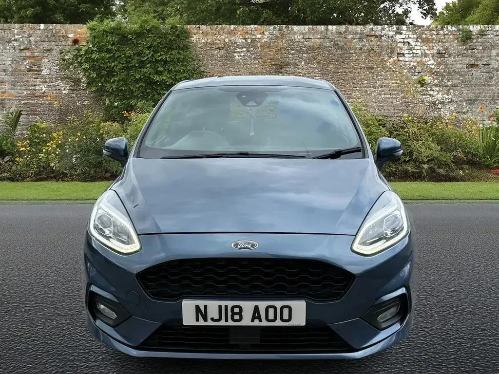 Used Ford Fiesta ST-Line X 140 HP (102 kW) 2018 Blue Hatchback