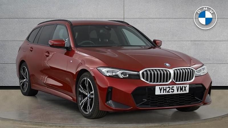 Red Used 2025 BMW 320 M Sport Estate | £31,950 (Fair price) - Image 1/4