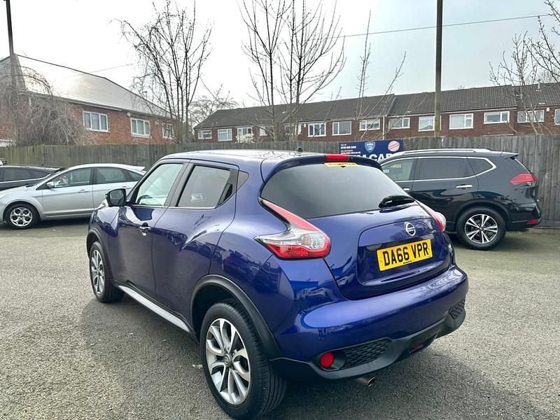 Used Nissan Juke Tekna 2016 Blue SUV