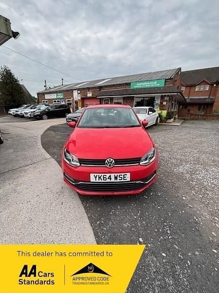 Red Used 2014 VW Polo SE Hatchback | £5,799 (Fair price) - Image 1/4