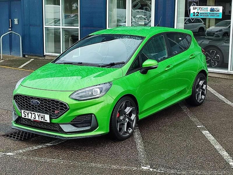 Green Used 2023 Ford Fiesta ST Hatchback | £19,995 (A bit pricey) - Image 1/4