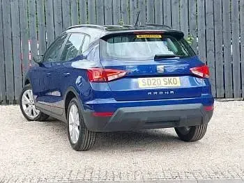 Używany Seat Arona SE Technology 95 KM (69 kW) 2020 Niebieski SUV