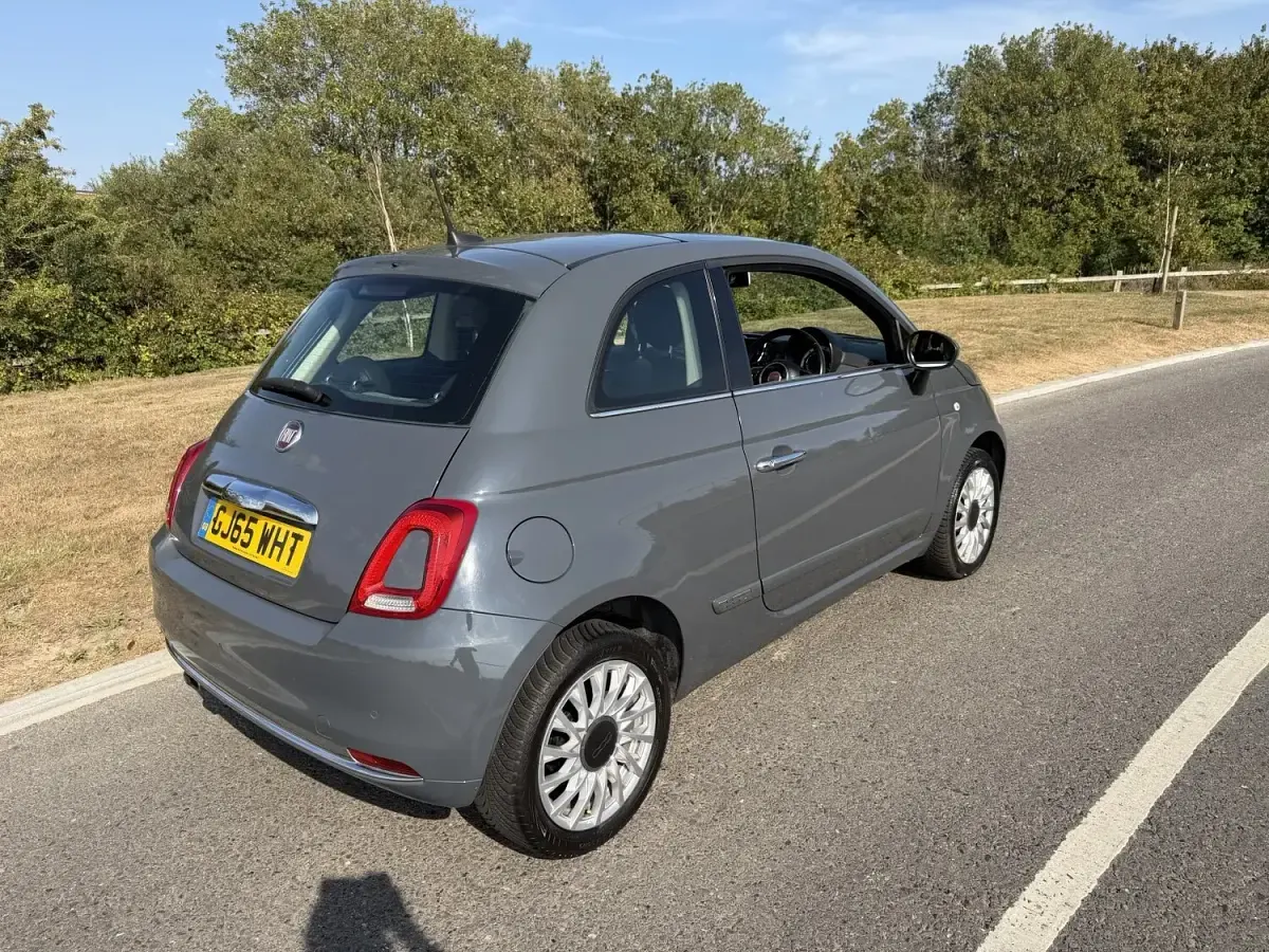 Used Fiat 500 Lounge 69 HP (50 kW) 2015 Grey Hatchback