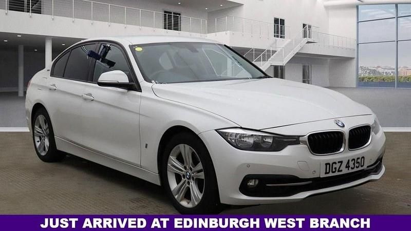 White Used 2016 BMW 330e Sport Line Sedan | £8,495 (Fair price) - Image 1/4