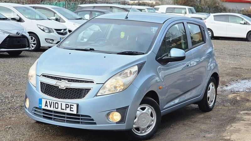 Used Chevrolet Spark LS 2010 Blue Hatchback