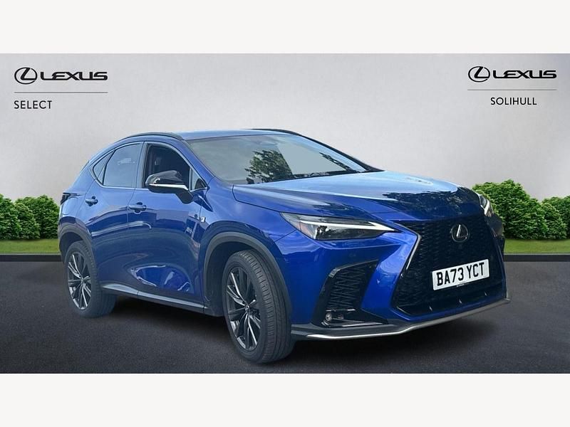 Blue Used 2024 Lexus NX450h+ Sport Line SUV | £49,979 (A bit pricey) - Image 1/3
