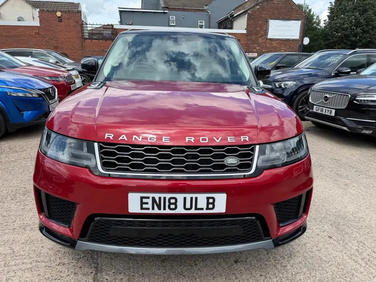 Used Land Rover Range Rover Sport HSE 240 HP (176 kW) 2018 Red SUV