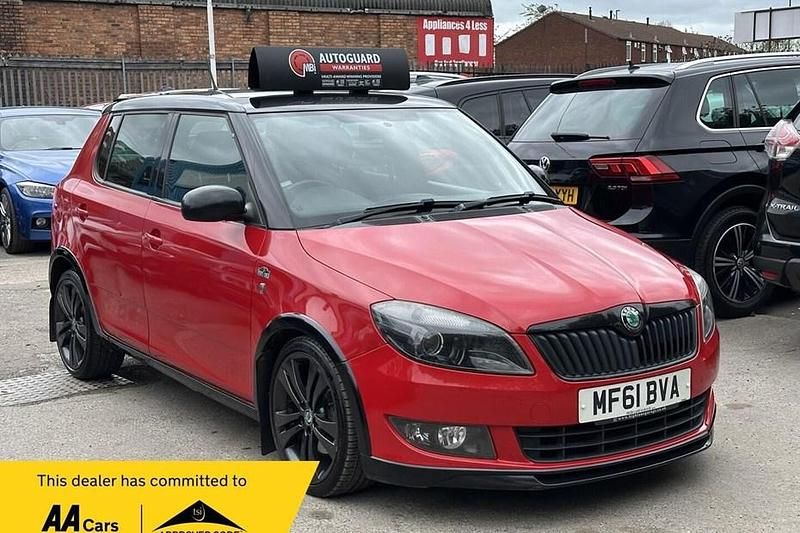 Used Skoda Fabia Monte Carlo 105 HP (77 kW) 2011 Red Hatchback