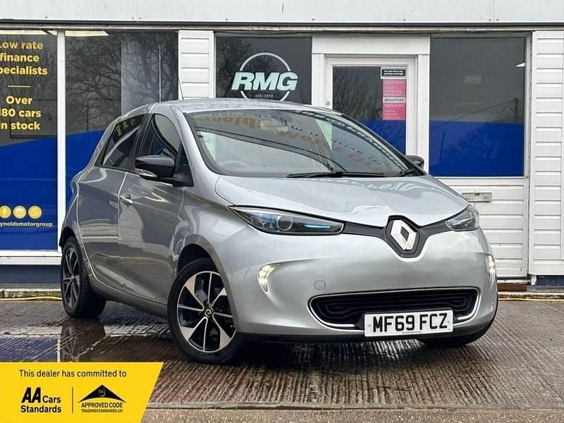 Grey Used 2018 Renault Zoe Dynamique Hatchback | £7,450 (Fair price) - Image 1/4