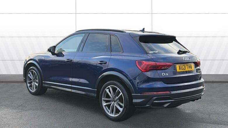 Used Audi Q3 Black Edition 150 HP (110 kW) 2021 Blue SUV