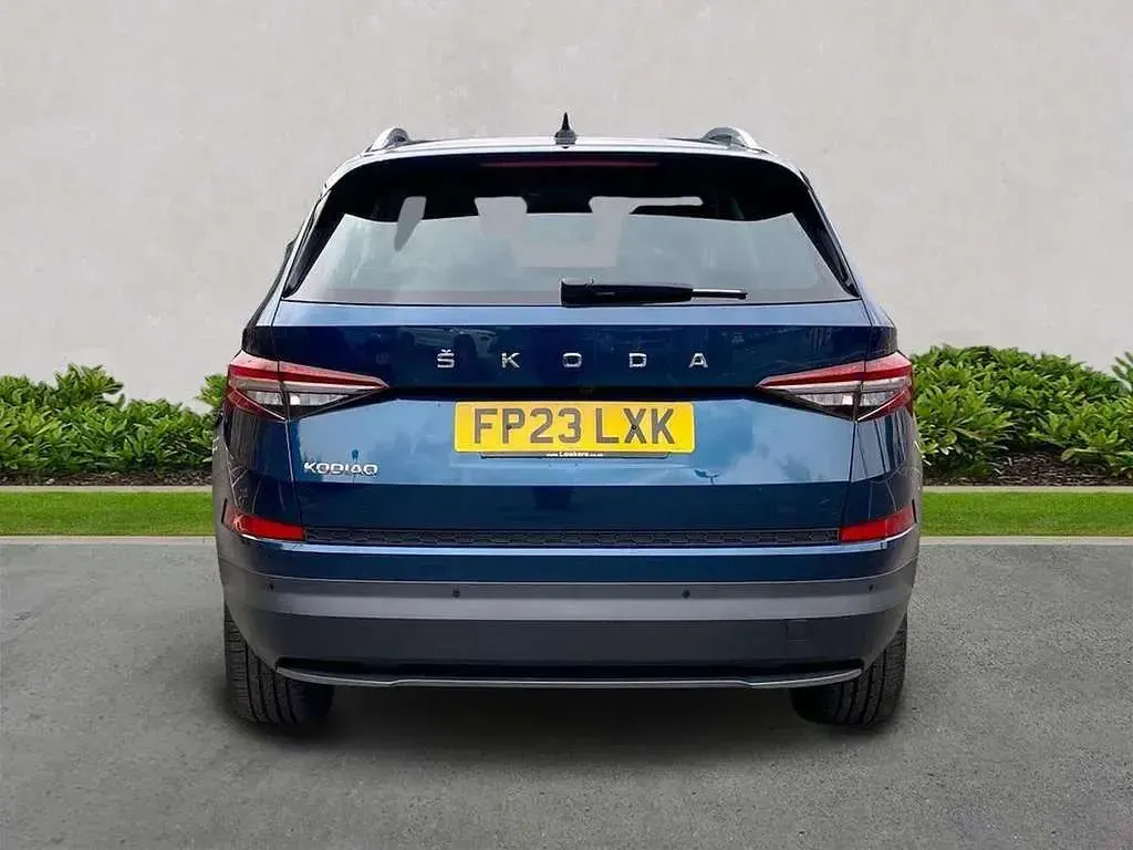 Used Skoda Kodiaq SE L Executive 150 HP (110 kW) 2023 Blue SUV