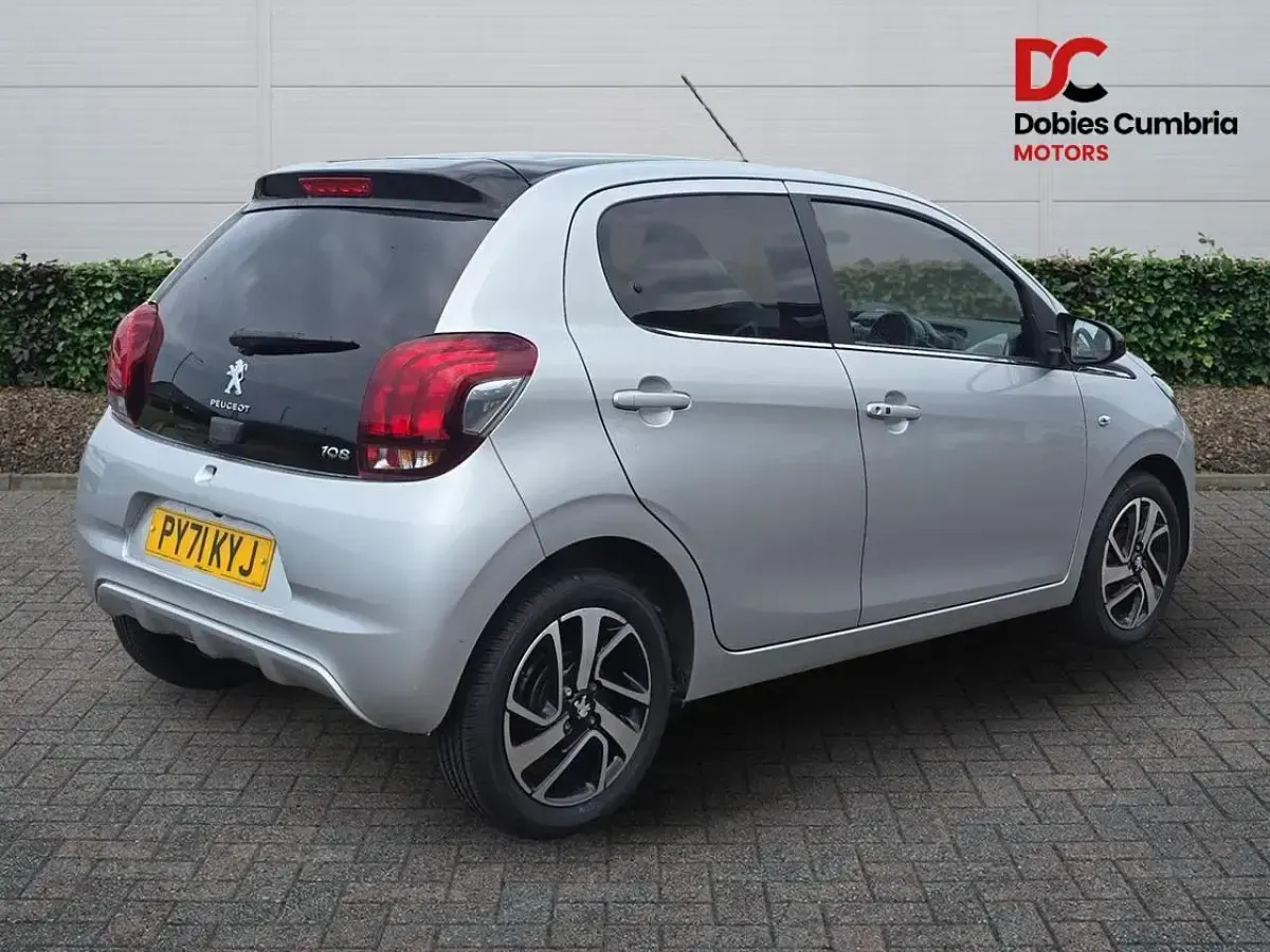 Used Peugeot 108 Allure 71 HP (52 kW) 2022 Grey Hatchback