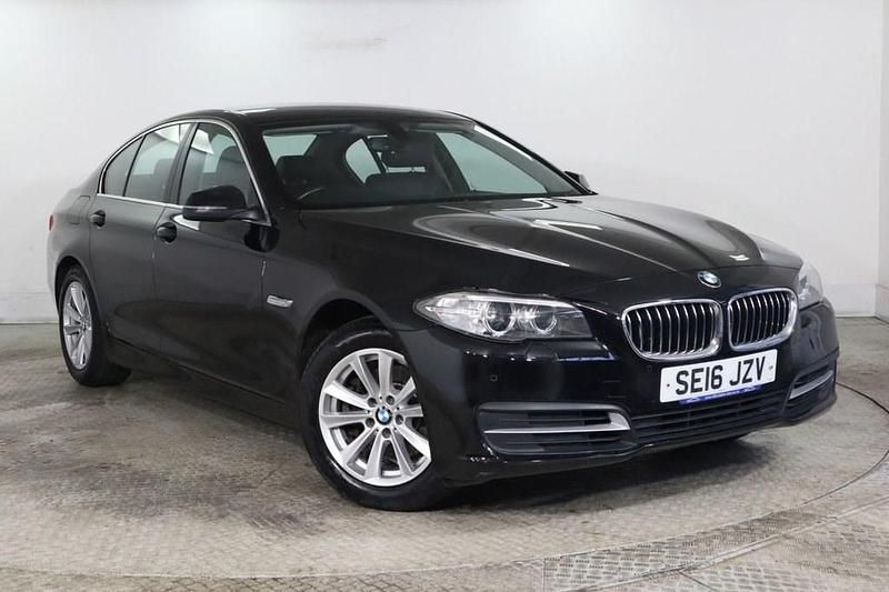Black Used 2016 BMW 520 Comfort Edition Sedan | £7,891 (Good price) - Image 1/4