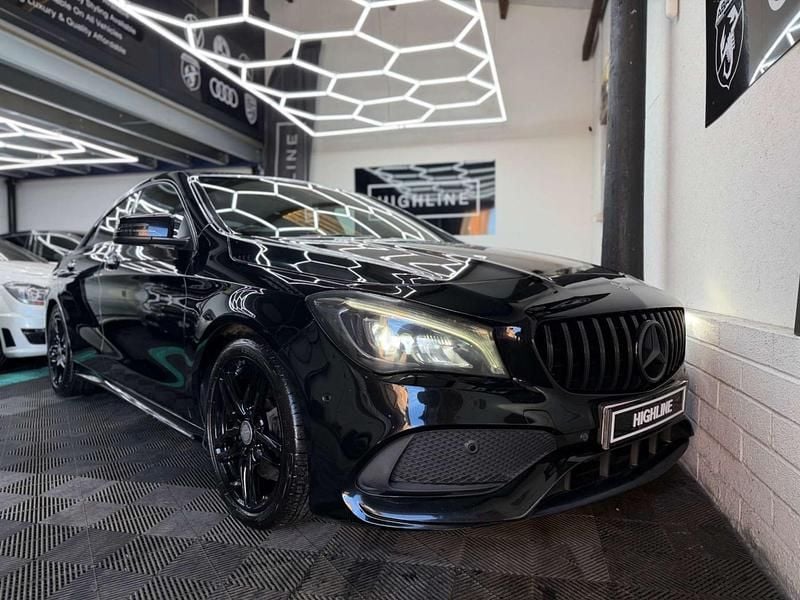 Used Mercedes CLA220 AMG line 2016 Black Sedan