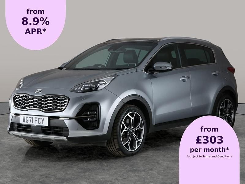 Silver Used 2021 Kia Sportage GT-Line S SUV | £19,206 (Super price) - Image 1/2