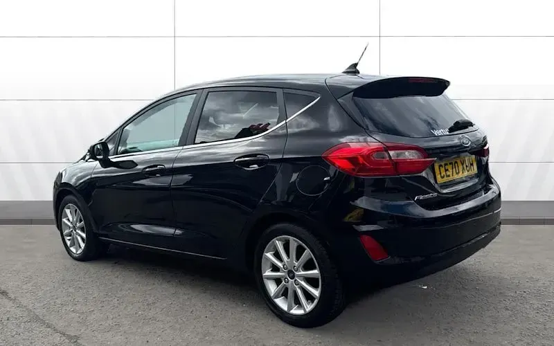 Used Ford Fiesta Titanium 95 HP (69 kW) 2020 Black Hatchback