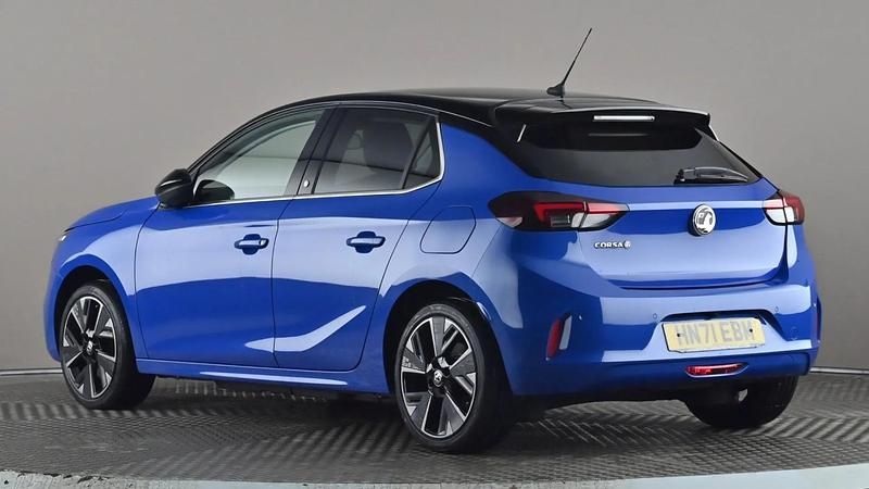 Used Vauxhall Corsa-e Elite 100 kW (136 HP) 2021 Blue Hatchback