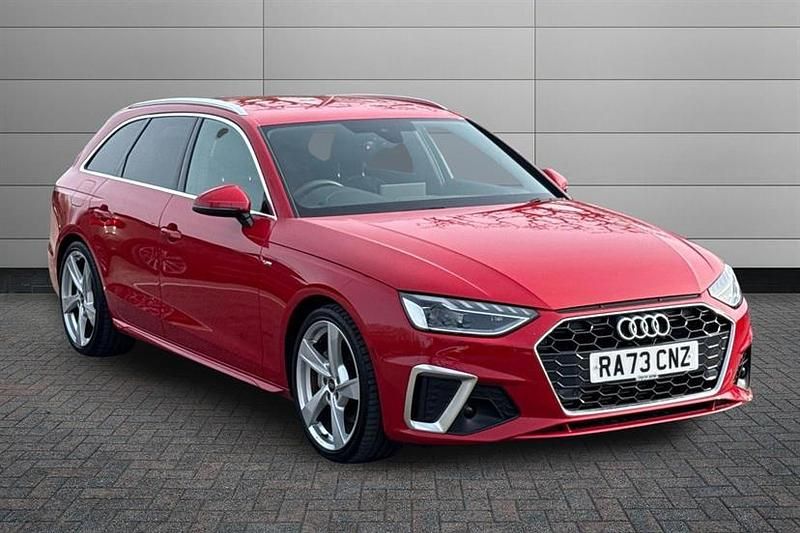 Used Audi A4 S-Line 204 HP (150 kW) 2024 Red Estate