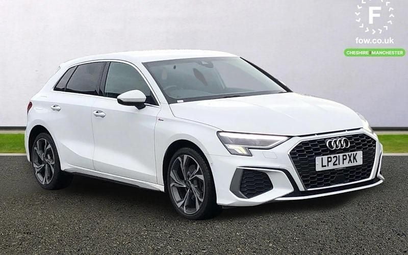 Used 2025 Audi A3 Sportback e-tron S-Line Hatchback | £20,099 (Super price) - Image 1/3