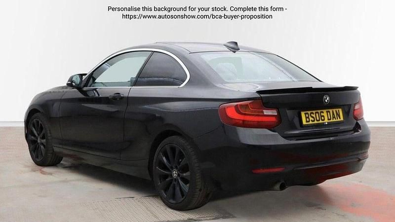 Used BMW 218 Luxury Line 2016 Black Coupe