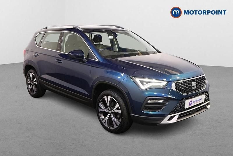 Blue Used 2023 Seat Ateca SE Technology SUV | £17,549 (Good price) - Image 1/4