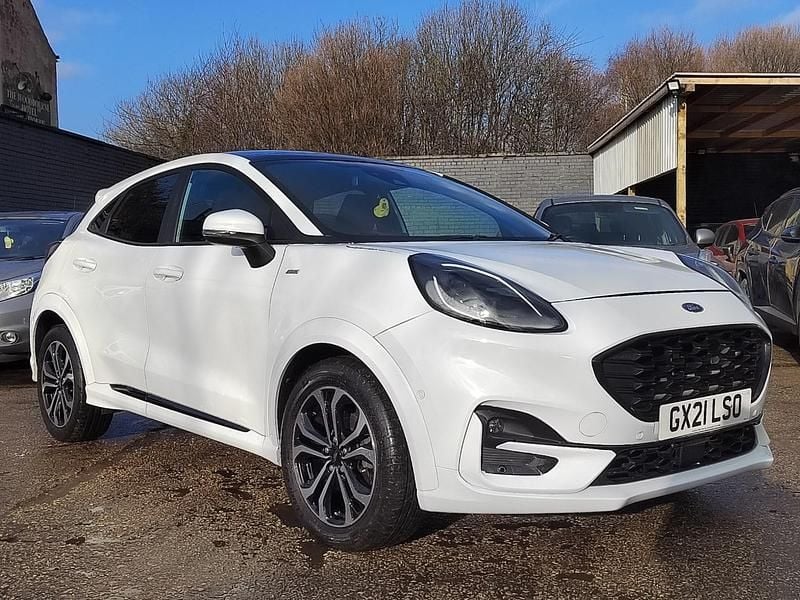 Used Ford Puma ST-Line 123 HP (90 kW) 2021 White Hatchback