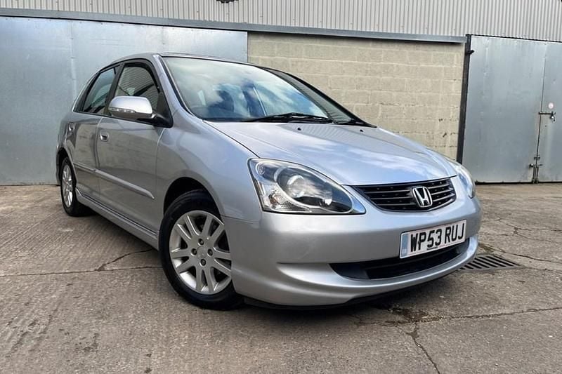 Used Honda Civic Executive 108 HP (79 kW) 2004 Silver Hatchback