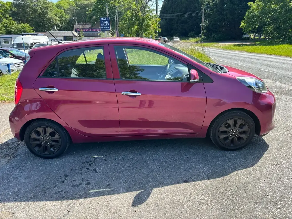 Used Kia Picanto 84 HP (61 kW) 2015 Fucia Hatchback
