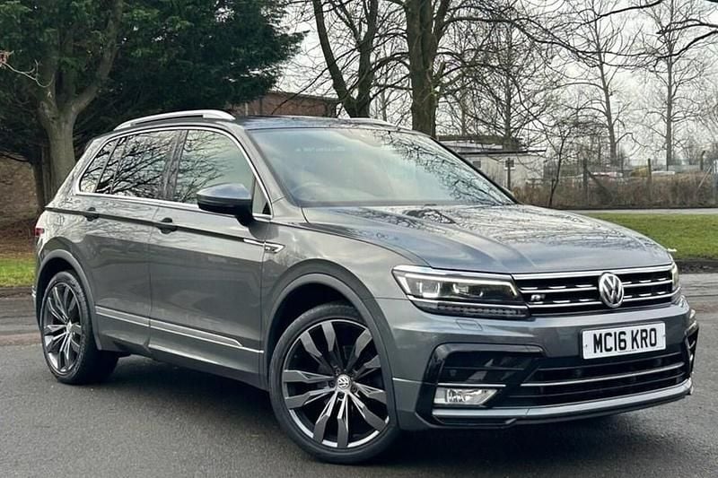 Grey Used 2016 VW Tiguan R-line SUV | £13,995 (Fair price) - Image 1/1