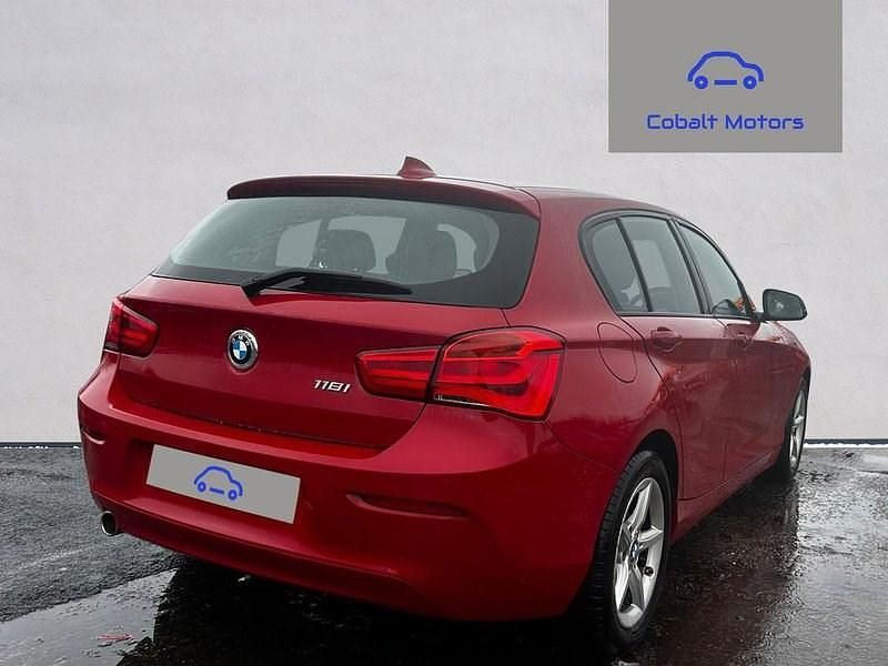 Used BMW 118 2018 Red Hatchback
