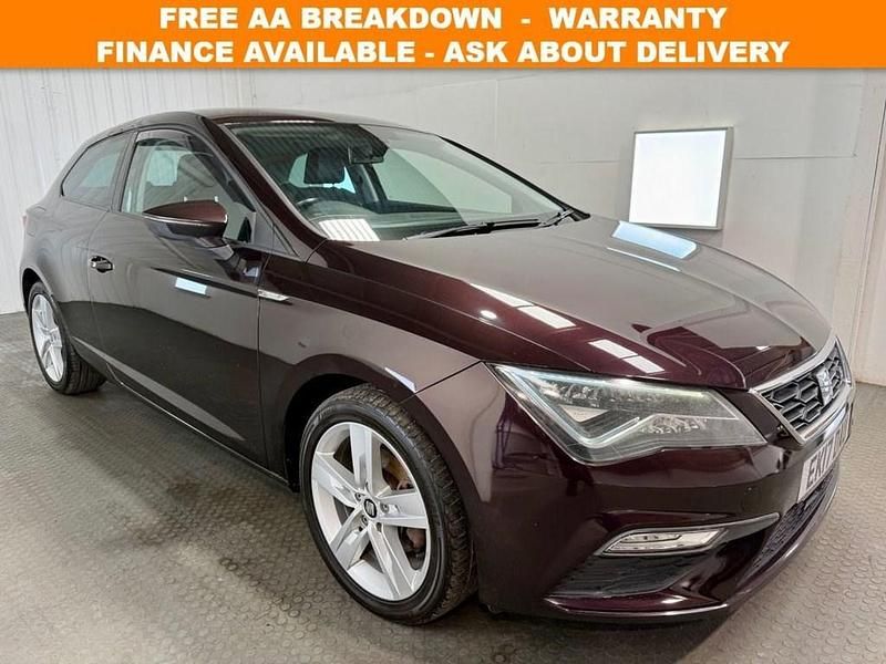 Mauve/purple Used 2017 Seat Leon FR Hatchback | £9,995 (Fair price) - Image 1/4