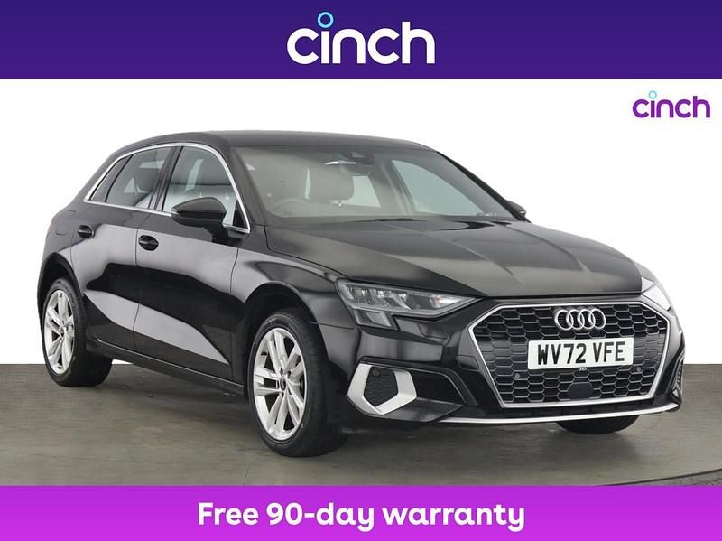 Black Used 2022 Audi A3 Sport Hatchback | £17,399 (Fair price) - Image 1/3