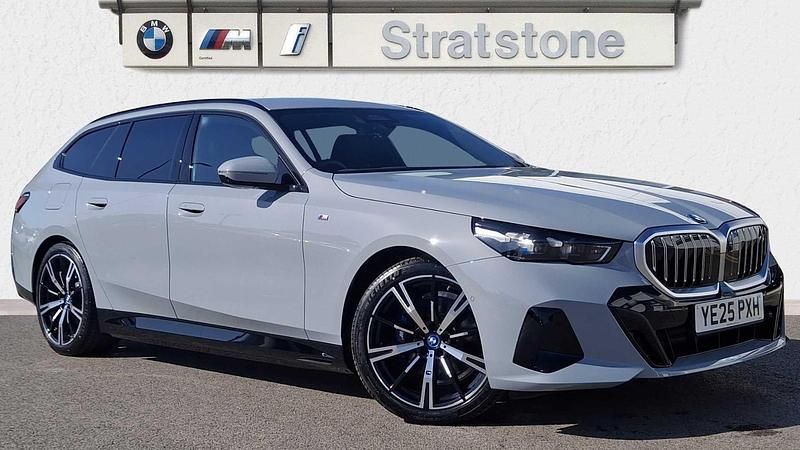 Grey Used 2025 BMW 530e M Sport Estate | £49,400 - Image 1/3