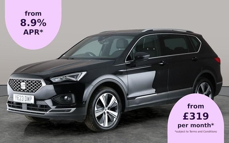 Black Used 2022 Seat Tarraco XCELLENCE SUV | £21,964 (Fair price) - Image 1/2