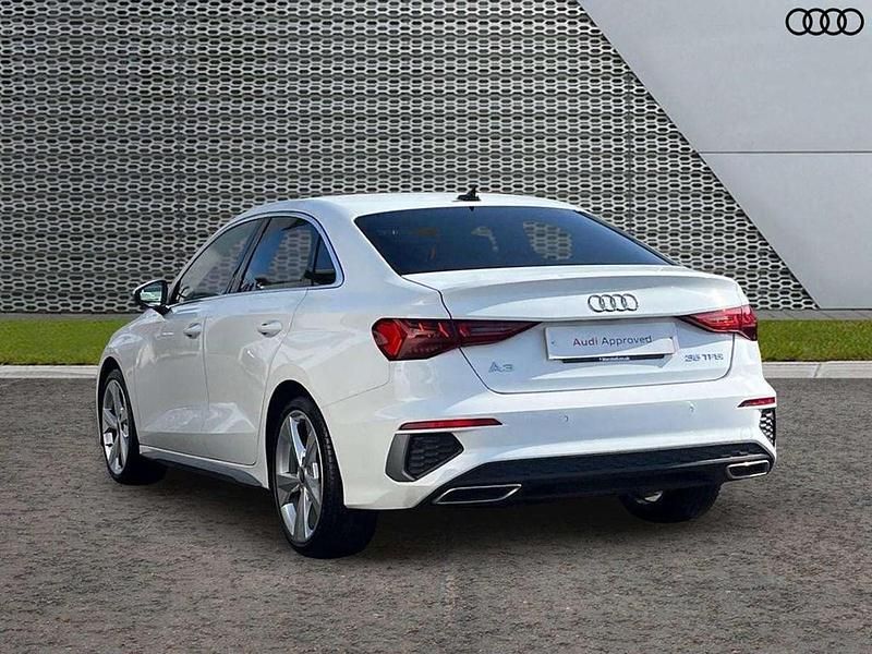 Used Audi A3 S-Line 147 HP (108 kW) 2022 White Sedan