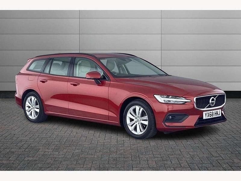 Fusion red Used 2018 Volvo V60 Momentum Estate | £18,990 (Good price) - Image 1/3