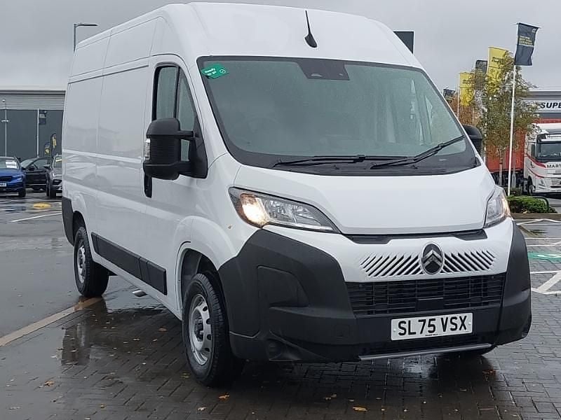 New Citroën Relay 2025 White Van