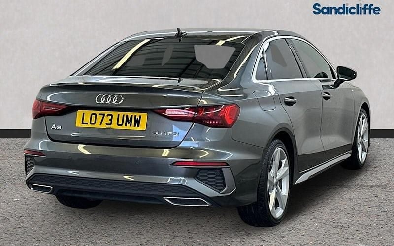 Used Audi A3 S-Line 110 HP (80 kW) 2023 Grey Sedan