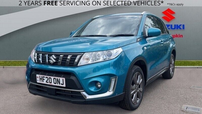 Turquoise Used 2020 Suzuki Vitara SZ-T SUV | £17,300 (Expensive) - Image 1/4