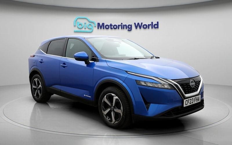 Used Nissan Qashqai N-Connecta 190 HP (139 kW) 2023 Blue SUV