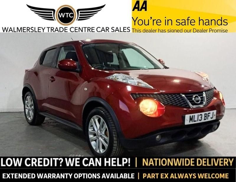 Used Nissan Juke Acenta 117 HP (86 kW) 2013 Red SUV