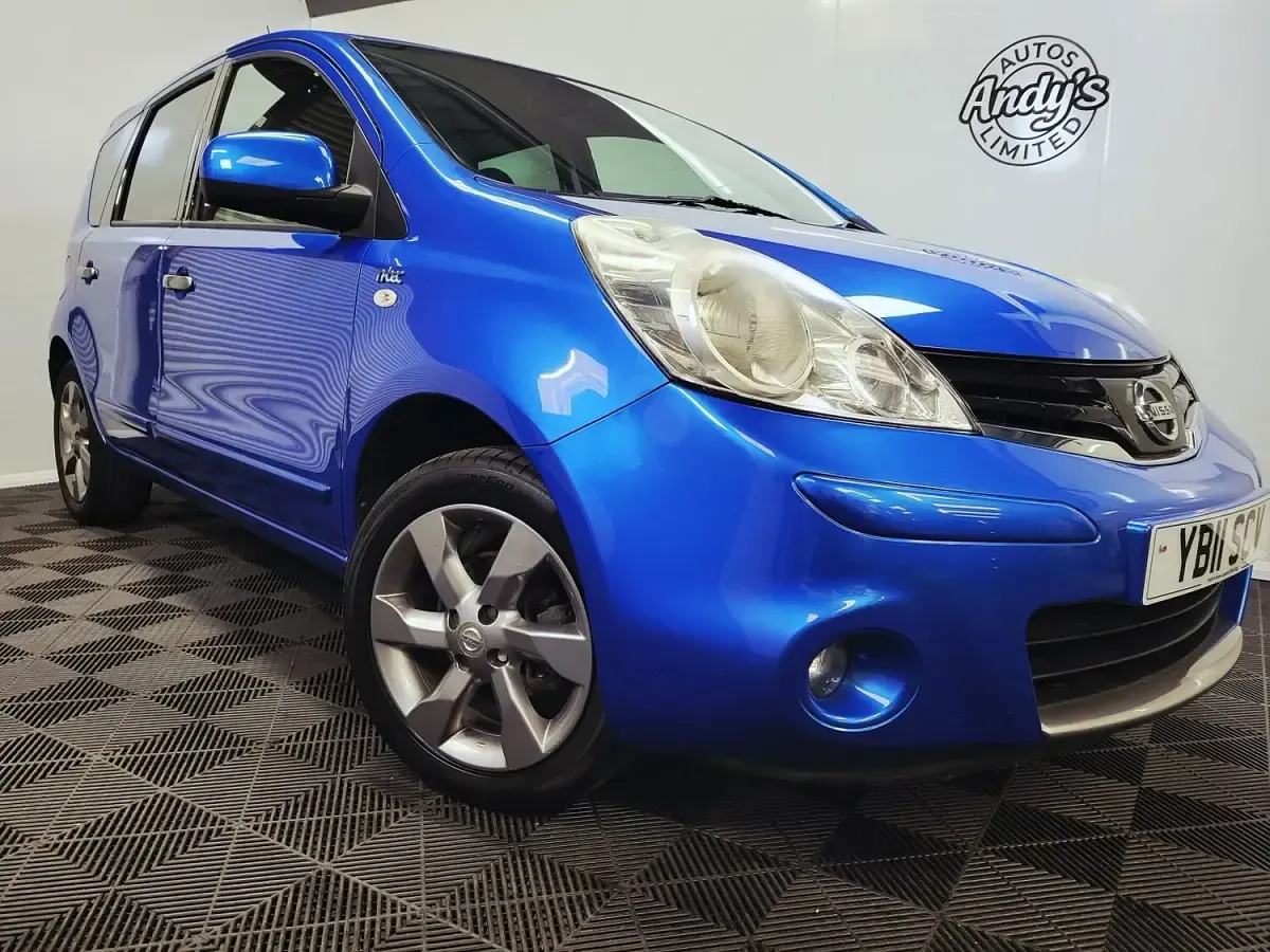 Used Nissan Note N-TEC 2011 Blue Hatchback